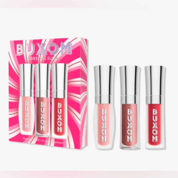 NEW RELEASE!! Buxom Sweet As Suga Mini Lip Plumping Trio: NIB - Picture 1 of 11